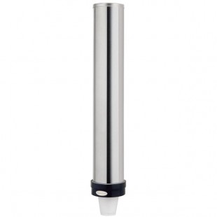 Modular 1007664 Simpli-Flex Deluxe SF1004 Pull-Type Stainless Steel Wall Mount 3.5 - 22 oz. Cup Dispenser