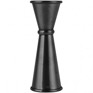 Barfly® M37005BK 1 oz. & 2 oz. Gun Metal Black Japanese Style Jigger Barfly® M37005BK 1 oz. & 2 oz. Gun Metal Black Japanese Style Jigger