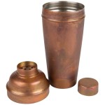 American Metalcraft ACS 24 oz. Satin Antique Copper 3-Piece Cobbler Cocktail Shaker American Metalcraft ACS 24 oz. Satin Antique Copper 3-Piece Cobbler Cocktail Shaker