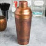 American Metalcraft ACS 24 oz. Satin Antique Copper 3-Piece Cobbler Cocktail Shaker American Metalcraft ACS 24 oz. Satin Antique Copper 3-Piece Cobbler Cocktail Shaker
