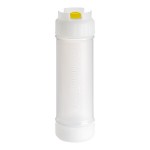 San Jamar EZ-KLEEN® 12 oz. Sauce Bottle with Medium Valve 857312M