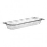 Cambro 22LPCW135 Camwear® 1/2 Size Long Clear Polycarbonate Food Pan - 2 1/2 Cambro 22LPCW135 Camwear® 1/2 Size Long Clear Polycarbonate Food Pan - 2 1/2