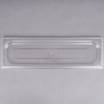 Cambro 22LPCW135 Camwear® 1/2 Size Long Clear Polycarbonate Food Pan - 2 1/2 Cambro 22LPCW135 Camwear® 1/2 Size Long Clear Polycarbonate Food Pan - 2 1/2
