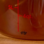 Choice 12 Qt. Clear Round Polycarbonate Food Storage Container
