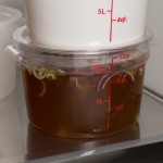 Choice 12 Qt. Clear Round Polycarbonate Food Storage Container