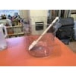 Choice 12 Qt. Clear Round Polycarbonate Food Storage Container
