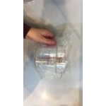 Choice 12 Qt. Clear Round Polycarbonate Food Storage Container
