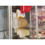 Choice 12 Qt. Clear Round Polycarbonate Food Storage Container