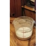 Choice 12 Qt. Clear Round Polycarbonate Food Storage Container
