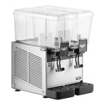 Vollrath VBBD2-37-S Double 3.17 Gallon Bowl Refrigerated Beverage Dispenser with Stirring Paddle Circulation - 115V Vollrath VBBD2-37-S Double 3.17 Gallon Bowl Refrigerated Beverage Dispenser with Stirring Paddle Circulation - 115V