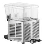 Vollrath VBBD2-37-S Double 3.17 Gallon Bowl Refrigerated Beverage Dispenser with Stirring Paddle Circulation - 115V Vollrath VBBD2-37-S Double 3.17 Gallon Bowl Refrigerated Beverage Dispenser with Stirring Paddle Circulation - 115V