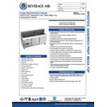 Beverage-Air SPED72HC-30M-2-CL Elite Series 72