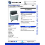 Beverage-Air SPE36HC-12M Elite Series 36 Beverage-Air SPE36HC-12M Elite Series 36