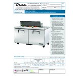 True TSSU-60-12-HC 60 3/8 True TSSU-60-12-HC 60 3/8