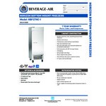 Beverage-Air HBF27HC-1 Horizon Series 30 Beverage-Air HBF27HC-1 Horizon Series 30