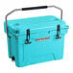 CaterGator CG20BL Sky Blue 20 Qt. Rotomolded Outdoor Cooler / Ice Chest