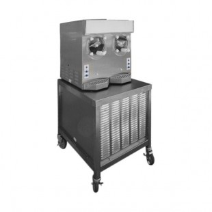 Frosty Factory 215F 24 Qt. Double Cylinder Air-Cooled Frozen Cocktail Floor Machine - 230V Frosty Factory 215F 24 Qt. Double Cylinder Air-Cooled Frozen Cocktail Floor Machine - 230V