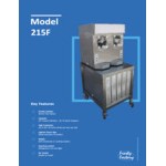 Frosty Factory 215F 24 Qt. Double Cylinder Air-Cooled Frozen Cocktail Floor Machine - 230V Frosty Factory 215F 24 Qt. Double Cylinder Air-Cooled Frozen Cocktail Floor Machine - 230V