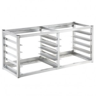 Channel AWM-10 10 Pan Side Load Wall Mount Sheet / Bun Pan Rack - Assembled Channel AWM-10 10 Pan Side Load Wall Mount Sheet / Bun Pan Rack - Assembled