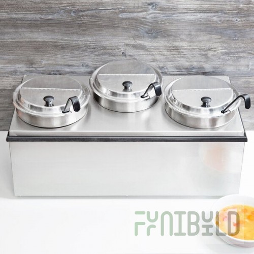Vollrath 72788 Heat 'N Serve 4/3 Size Countertop Rethermalizer Package - 120V, 1600W