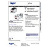 Vollrath 72788 Heat 'N Serve 4/3 Size Countertop Rethermalizer Package - 120V, 1600W