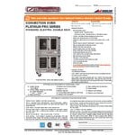 Southbend PCE15S/TD-PRO Platinum Pro Series 5-Shelf Double Deck Full Size Standard Electric Convection Oven with Touchscreen Controls and Temperature Probes - 208V, 1 Phase, 7.5 kW Southbend PCE15S/TD-PRO Platinum Pro Series 5-Shelf Double Deck Full Size Standard Electric Convection Oven with Touchscreen Controls and Temperature Probes - 208V, 1 Phase, 7.5 kW