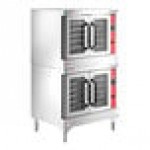 Vulcan VC44GD-NAT Natural Gas Double Deck Full Size Gas Convection Oven with Solid State Controls - 100,000 BTU Vulcan VC44GD-NAT Natural Gas Double Deck Full Size Gas Convection Oven with Solid State Controls - 100,000 BTU