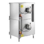 Vulcan VC44GD-NAT Natural Gas Double Deck Full Size Gas Convection Oven with Solid State Controls - 100,000 BTU Vulcan VC44GD-NAT Natural Gas Double Deck Full Size Gas Convection Oven with Solid State Controls - 100,000 BTU
