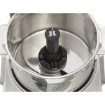 Hobart FP41-1 4 Qt. Stainless Steel Batch Bowl Food Processor - 3/4 hp