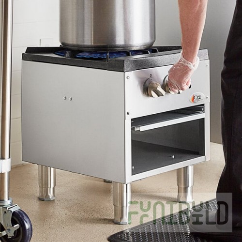 Cooking Performance Group CPG-SP-18-N Natural Gas Stock Pot Range - 80,000 BTU