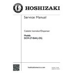 Hoshizaki DCM-271BAK 16 5/8 Hoshizaki DCM-271BAK 16 5/8