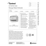 Garland G30-BRL Liquid Propane 30 Garland G30-BRL Liquid Propane 30
