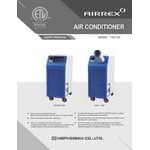 Airrex 1 Ton Portable Air-Cooled Air Conditioner HSC-12P - 12,000 BTU, 115V, 1 Phase