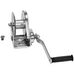 Vestil Stainless Steel Hand Winch HWSS-1200-NR - 1,200 lb. Capacity