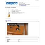 Wesco Industrial Products 220 lb. Electric Lift with 18