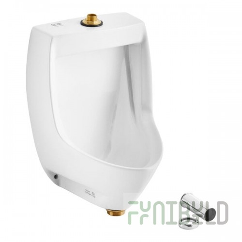 American Standard Maybrook 6581001EC.020 White Vitreous China Washout Universal Urinal with EverClean and Top Spud Inlet - 0.125 to 1.0 GPF