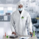 Cordova White Defender II Microporous Heavy Weight Coveralls with Elastic Wrists, Hood, and Boots - 2XL - 25/Case Cordova White Defender II Microporous Heavy Weight Coveralls with Elastic Wrists, Hood, and Boots - 2XL - 25/Case