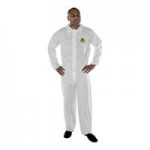 Cordova White Defender II Microporous Heavy Weight Coveralls with Elastic Wrists, Hood, and Boots - 2XL - 25/Case Cordova White Defender II Microporous Heavy Weight Coveralls with Elastic Wrists, Hood, and Boots - 2XL - 25/Case