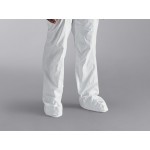 Cordova White Defender II Microporous Heavy Weight Coveralls with Elastic Wrists, Hood, and Boots - 2XL - 25/Case Cordova White Defender II Microporous Heavy Weight Coveralls with Elastic Wrists, Hood, and Boots - 2XL - 25/Case