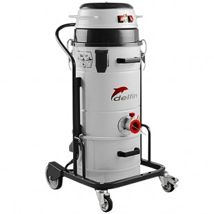 Delfin Industrial MISTRAL 202 DS (V105H) Industrial Vacuum with HEPA Filtration System - 115V, 1 Phase