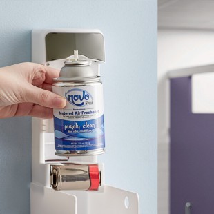 Noble 7.25 oz. Purely Clean Ready-to-Use Metered Air Freshener Refill - 12/Case Noble 7.25 oz. Purely Clean Ready-to-Use Metered Air Freshener Refill - 12/Case