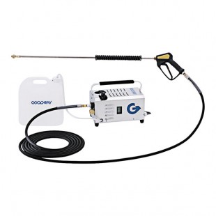 Goodway GPW-1200-60 Portable Electric Hi-Pressure Washer with 25' Hose - 1200 PSI, 1.8 GPM Goodway GPW-1200-60 Portable Electric Hi-Pressure Washer with 25' Hose - 1200 PSI, 1.8 GPM