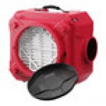 AlorAir CleanShield HEPA 550 Red 3-Stage Filtration Industrial Air Scrubber - 115V AlorAir CleanShield HEPA 550 Red 3-Stage Filtration Industrial Air Scrubber - 115V