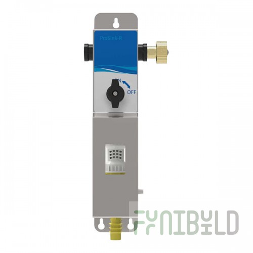 Seko ProSink PSK1F16UN000 1-Product Wall-Mount Venturi Chemical Dispenser with Flex Gap Backflow Prevention - 4 GPM