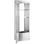 Regency Stainless Steel Mop Sink Cabinet - 25 1/4