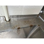 Regency Stainless Steel Mop Sink Cabinet - 25 1/4