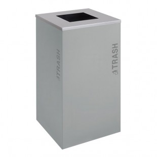 Ex-Cell Kaiser RC-KDSQ-T BT-HMG Black Tie Kaleidoscope Hammered Gray 24 Gallon Square Trash Can Ex-Cell Kaiser RC-KDSQ-T BT-HMG Black Tie Kaleidoscope Hammered Gray 24 Gallon Square Trash Can