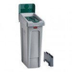 Rubbermaid® Slim Jim 2185055 23 Gallon Single-Stream Mixed Recycling Station with Lid