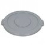 Continental 2001GY Huskee 20 Gallon Gray Round Trash Can Lid