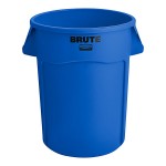Rubbermaid® FG264300BLUE BRUTE 44 Gallon Blue Round Trash Can Rubbermaid® FG264300BLUE BRUTE 44 Gallon Blue Round Trash Can